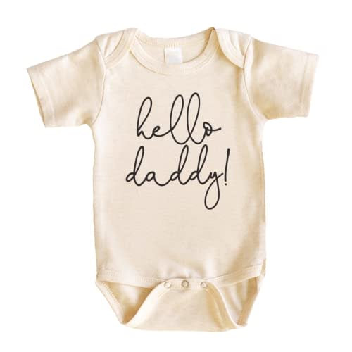 Bump and Beyond Designs Hello Daddy Pregnancy Announcement to Husband