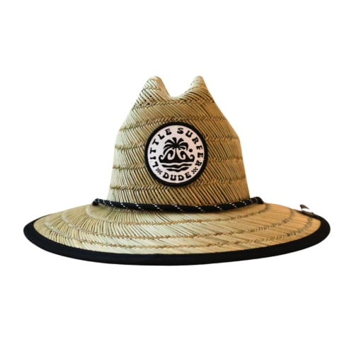 Black and White Baby Straw Hat