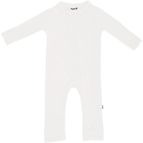 KYTE BABY Unisex Rayon Made From Bamboo Zippered Rompers 0-24 Months