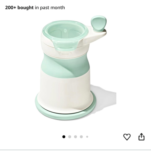 OXO Tot Mash Maker Baby Food Mill - Opal