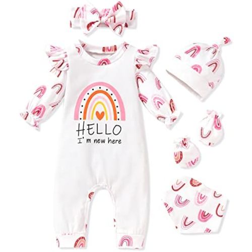 Aalizzwell Newborn Girl Romper
