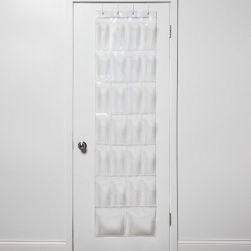Over-the-Door Shoe Organizer Clear - Room Essentials™