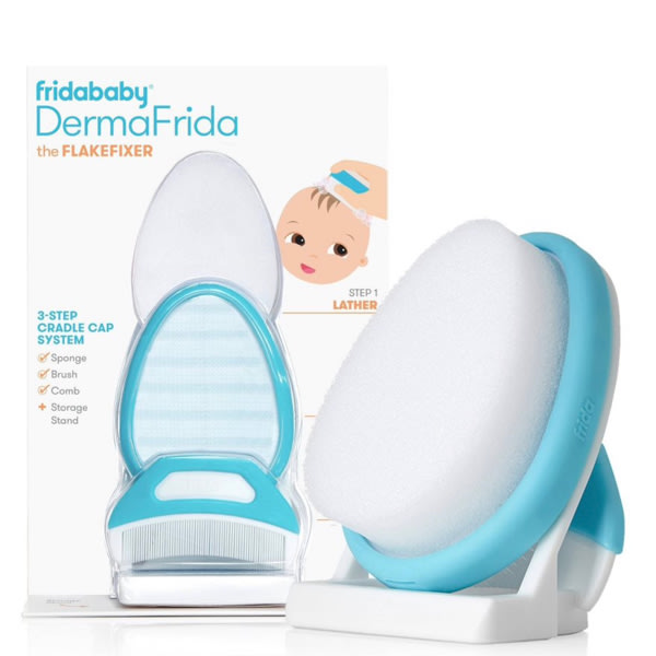 Frida Baby DermaFrida The FlakeFixer 3-Step Cradle Cap System
