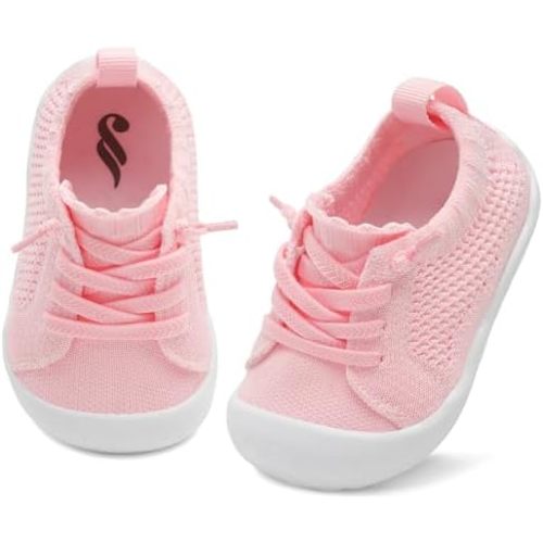 JIASUQI Baby Shoes for Toddler Boys Girls Sneakers Slip on Walking Shoes for Babies