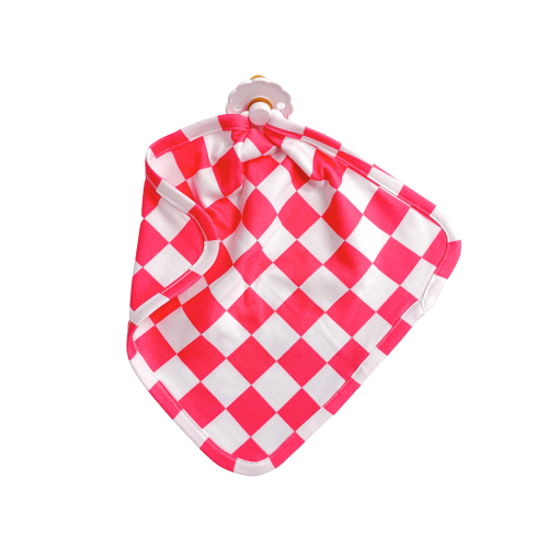 HOT PINK + WHITE CHECKER | LOVIE