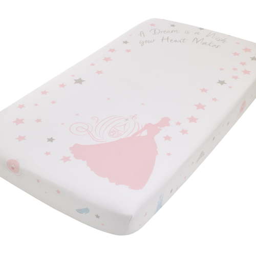 Disney Princess Enchanting Dreams Photo Op Nursery Fitted Crib Sheet
