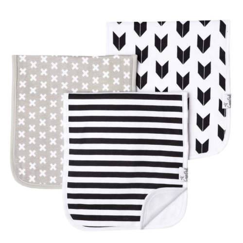 Premium Burp Cloths - 3 Pack