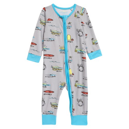 Surf Report Romper, 0-3M- Only 2 left