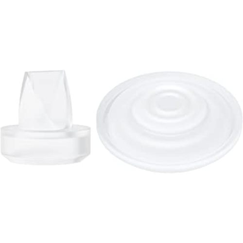 Momcozy Original S9 Pro/S12 Pro Replacement Accessories, Only Compatible with Momcozy S9 Pro/S12 Pro Breast Pump NOT for S9/S12(Duckbill Valves & Silicone Diaphragm,1 Pack)
