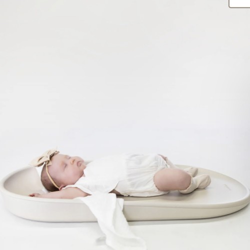 Premium Foam Comfort Change Pad | Turtle Dove | non-toxic and BPA-free
