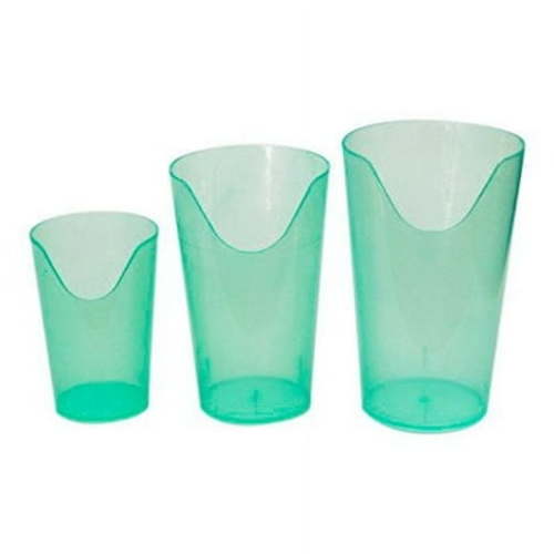 Providence Spillproof 4 oz, 8 oz, 12 oz Plastic Nosey Cups (Set of 3)
