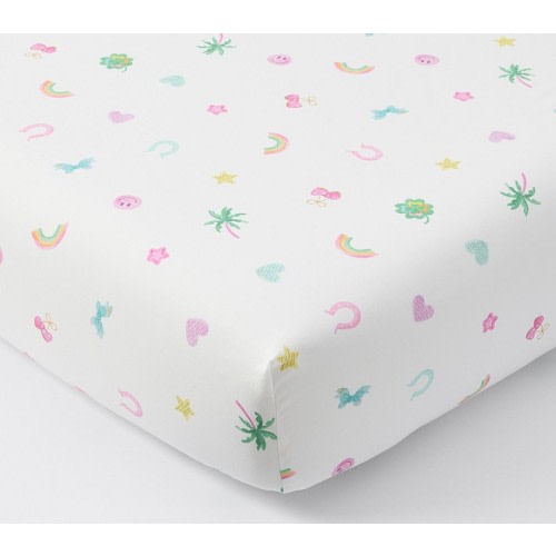 Stoney Clover Lane  Organic Crib Fitted Sheet