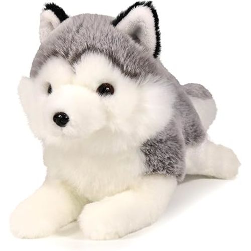 Ice King Bear Little Siberian Husky Stuffed Animal Plush Toy 8 Inches