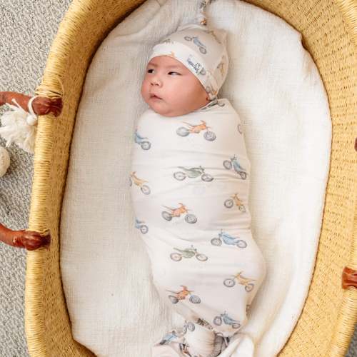 Knit Swaddle Blanket - Ryder