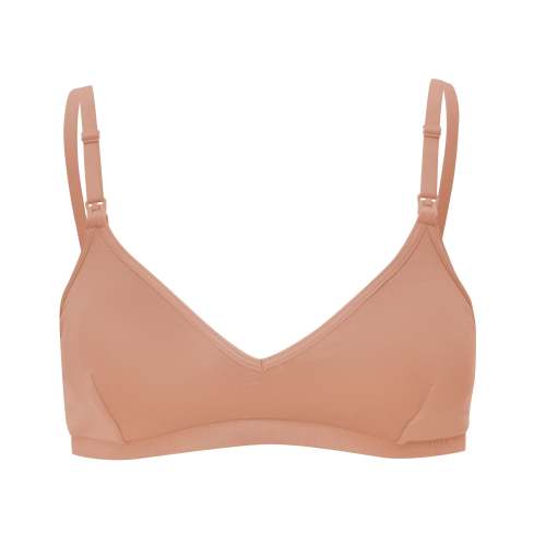 Nursing Bra in Latte, S