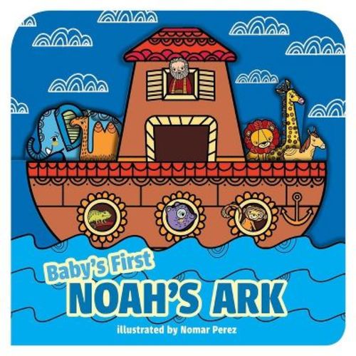 Baby's First Noah's Ark (a Boat-Shaped Novelty Board Book for Toddlers) - by Little Bee Books