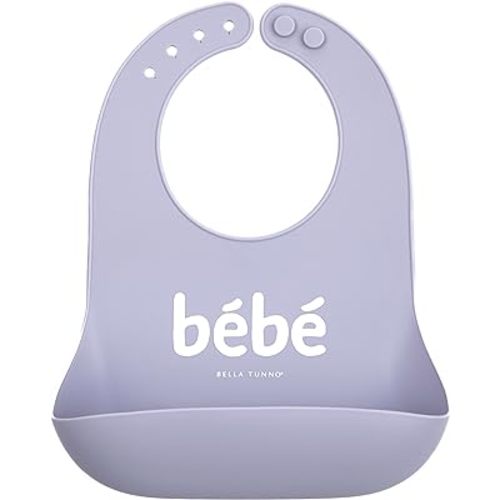 Bella Tunno Wonder Bib – Waterproof Silicone Bibs for Boys & Girls, Non-toxic & BPA Free Silicone Baby Bibs & Toddler Bibs