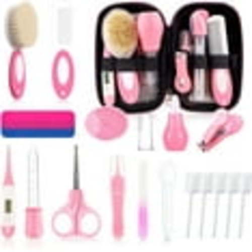 Baby Healthcare and Grooming Kit for Newborn Kids, 24PCS Upgraded Safety Baby Care Kit, Newborn Nursery Health Care Set, Baby Care Products