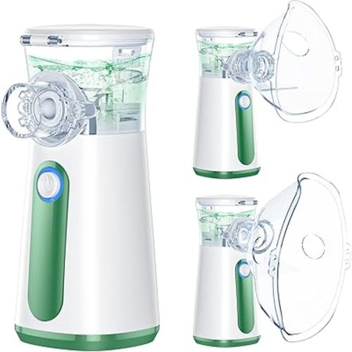 Nebulizer, Portable Nebulizer for Adults and Kids, Nebulizer for Home use, Quiet Baby & Adult Nebulizer