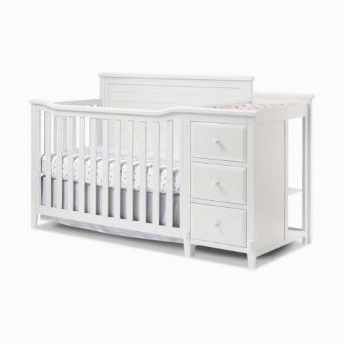 Sorelle Berkley Crib & Changer Panel Crib - White