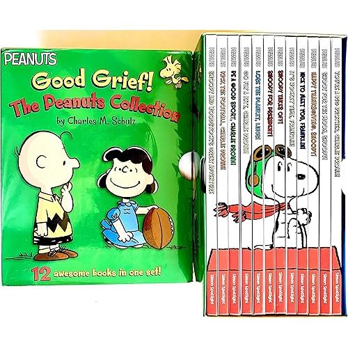 Good Grief - The Peanuts Collection - 12 Awesome Books in one Set Hardcover – January 1, 2020