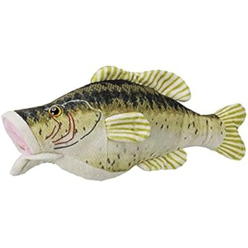 WISHPETS Stuffed Animal - Soft Plush Toys for Kids - 10" Largemouth Bass - Fish Series