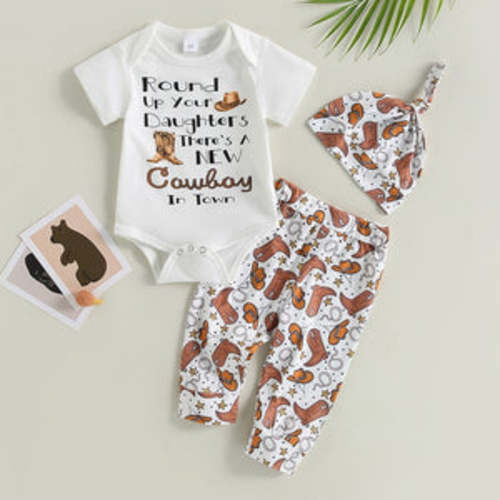 Round Up Your Daughters Western Outfit – Bitsy Bug Boutique