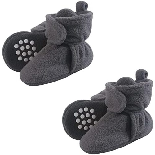 Luvable Friends Baby Cozy Fleece Booties Multi-pack