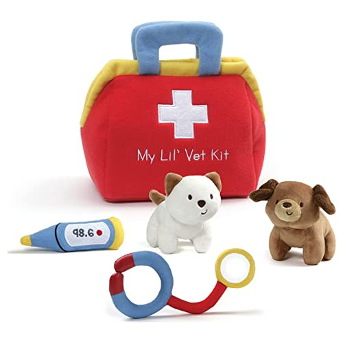 GUND Safco Products Baby My Lil' Vet Kit Playset, Set of 6, 8"