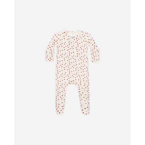 Bamboo Zip Footie || Valentines