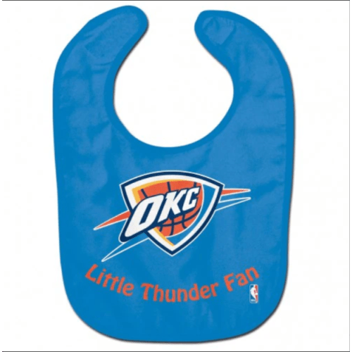 Oklahoma City Thunder Little Fan Bib | Official OKC Thunder Shop