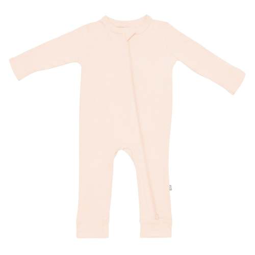 Zippered Romper in Porcelain