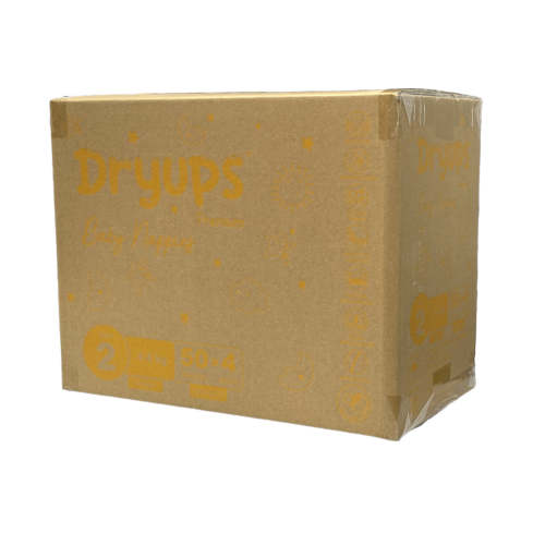 Dryups Premium Nappies Unisex Size 2 Infant (4-8kg)