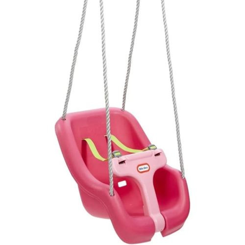 Little Tikes 650727M 2-in-1 Snug 'n Secure Swing 4pk Magenta