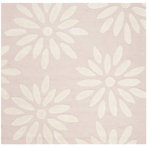 Mack & Milo™ gagnon Pink/White Area Rug | Wayfair