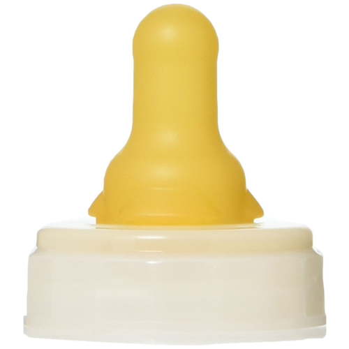 Similac Standard Flow Infant Nipples & Rings, Ready to Use, Pack of 10 (0 - 12 Months), Disposable for Newborn Feeding