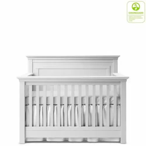 Romina Furniture Karisma Convertible Crib/Solid Back