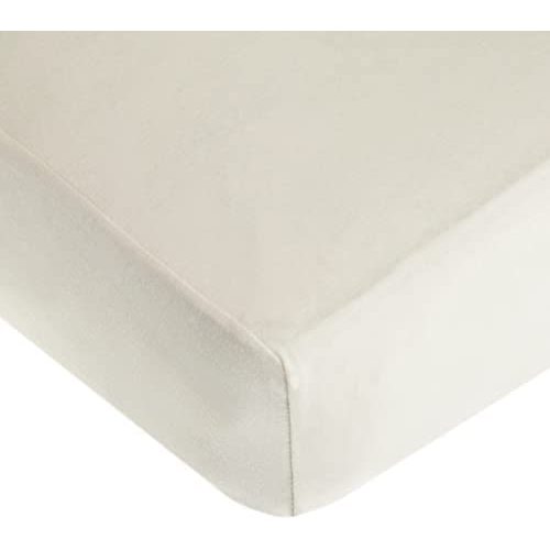 American Baby Company 100% Cotton Jersey Knit Fitted Crib Sheet for Standard Crib & Toddler Mattresses, Ivory, for Boys & Girls