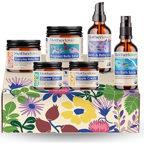 Motherlove Bump to Baby Box—Baby Shower Gift for Expecting Moms from Maternity to Postpartum