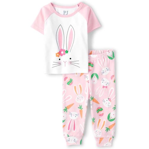 The Children's Place Easter Family Matching Snug Fit Cotton Pajamas