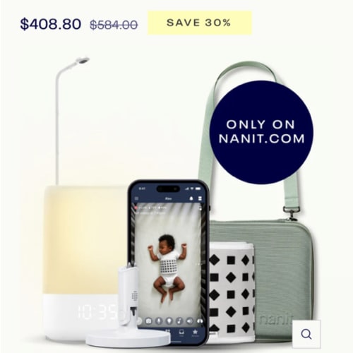 Nanit Baby Monitor - Premium Bundle