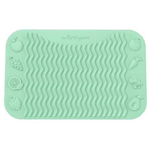The First Years Finger Foods Placemat, Mint Green