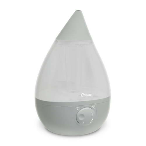 Crane USA Drop Ultrasonic Cool Mist Humidifier Gray - EE-5301GR