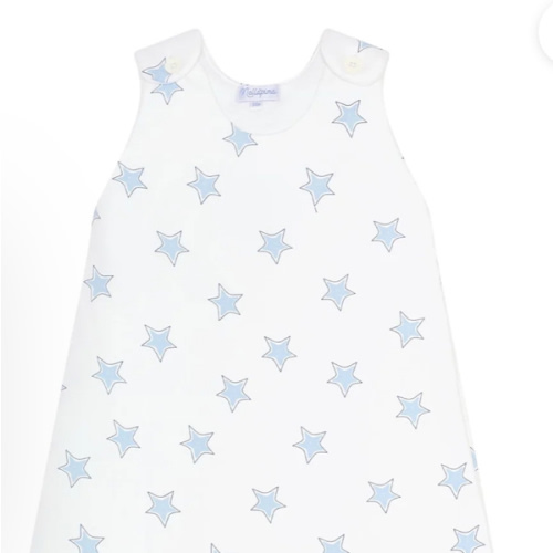 Blue Stars Print Winter Sack