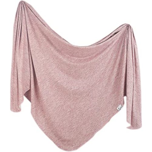 Copper Pearl Baby Swaddle Blanket - Premium Knit Baby Blanket, Large Soft Stretchy Receiving Blankets for Baby Girl, Swaddles for Newborn, Infant, and Toddler (Maeve)