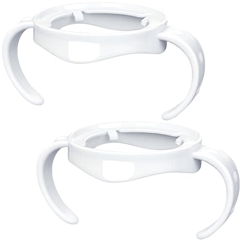 Baby Bottle Handles for Philips Avent Natural Baby Bottles, Compatible Avent Bottle Holder for Baby, 2 Count