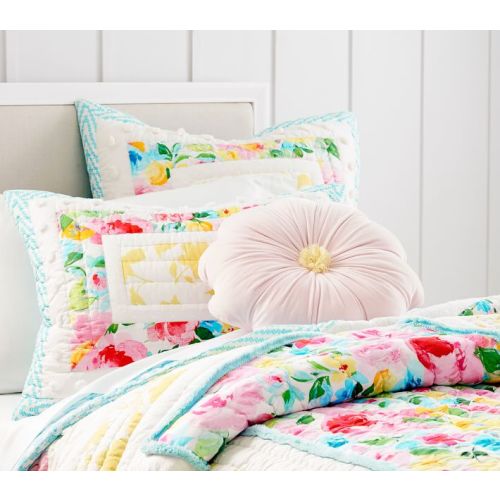 Shaped Sun & Flower Pillow Set