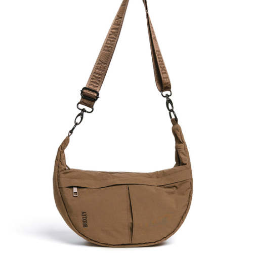 Mocha Crescent Bag – Brixley Bags