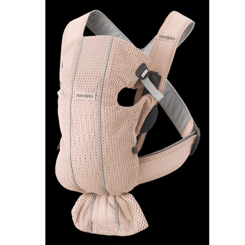 BabyBjörn Baby Carrier Mini  - Pearly Pink 3D Mesh