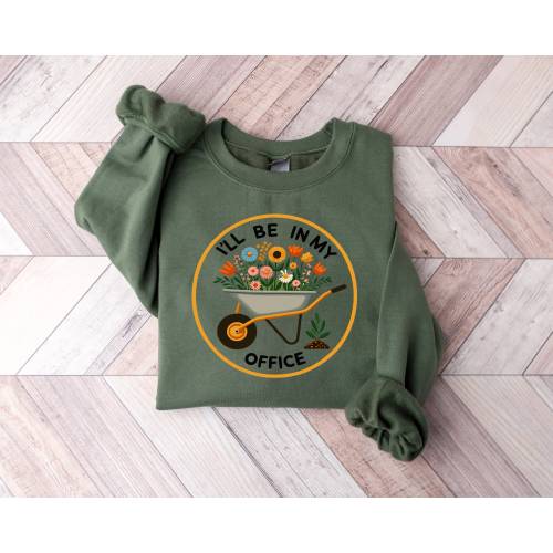 I&#39;ll Be In My Office T-Shirt, Garden Shirt, Gardening Gift, Garden Love, Garden Lover Gift, Gardener Gift Idea, Mother&#39;s Day Gardening Lover